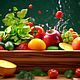 Деревянный ящик, поднос для хранения, короб, кухонный набор, фрукты. Короб. WoodHistory WorkShop. Интернет-магазин Ярмарка Мастеров.  Фото №2