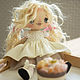 Кукла текстильная Адель, Портретная кукла, Благовещенск,  Фото №1