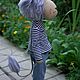 Лев-десантник. Мягкие игрушки. Doll's therapy. Ярмарка Мастеров.  Фото №4
