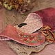 Removable collar with embroidery 'Berry sherbet'. Collars. Katherine Markina (markinaek). My Livemaster. Фото №4