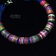 Necklace magic of color (554) designer jewelry, Necklace, Salavat,  Фото №1