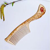 Сувениры и подарки handmade. Livemaster - original item Comb from Kareli Zircon. Handmade.