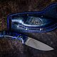 Order Hunting knife 'Boar' ZDI-1016 (stainless steel Damascus). zlathunter. Livemaster. . Knives Фото №3
