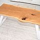 Coffee table made of oak slab. Tables. stolizmassiwa. My Livemaster. Фото №4