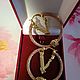 Серьги VERSACE Italy. Серьги-кольца. ANTIQUE THINGS    (НАТАЛЬЯ). Интернет-магазин Ярмарка Мастеров.  Фото №2