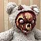 Зомби медведь «кровавый» с рожками. Мягкие игрушки. Art•хаос. Ярмарка Мастеров.  Фото №4