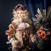 Шарнирно - текстильная кукла