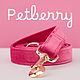 Бархатный поводок для собак в разных цветах. Поводки. Petberry. Интернет-магазин Ярмарка Мастеров.  Фото №2