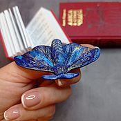 Украшения handmade. Livemaster - original item Moth brooch made of polymer clay. Handmade.