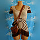 Crocheted tunic, natural silk, boho style. Dreamcatcher. Vests. MMonro (MMonro). Online shopping on My Livemaster.  Фото №2