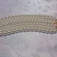 Multi-row Swarovski pearl bracelet with Milano fittings(gilding). Bead bracelet. marusjy. My Livemaster. Фото №5