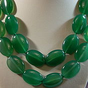 Материалы для творчества handmade. Livemaster - original item Agate beads oval beads. PCs. Handmade.