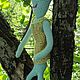  Инопланетный индеец. Интерьерная кукла. Mythic Forest. Ярмарка Мастеров.  Фото №4