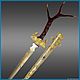 Jaeger dagger 'Hirschfanger' z829, Knives, Chrysostom,  Фото №1