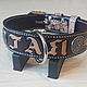 Personalized dog collar made of genuine leather. Dog - Collars. AshotCraft. Online shopping on My Livemaster.  Фото №2