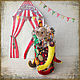 interior doll: Circus bear. Interior doll. Olga Turchenko (olga-turchenko). Online shopping on My Livemaster.  Фото №2