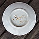 EAST -4 faience plate. Plates. ZERGY. Online shopping on My Livemaster.  Фото №2