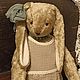 Заказать  Зайка Варенька. Ручные мишки Тедди (tamedteddybears). Ярмарка Мастеров. . Тедди Зверята Фото №3