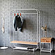 Рейл "Oak Shelf White" 120, Вешалки и крючки, Москва,  Фото №1