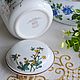 Заказать Винтаж: Фарфоровая банка с крышкой. Botanica. Villeroy & Boch. Винтажная посуда из Германии. Ярмарка Мастеров. . Кухонная утварь винтажная Фото №3