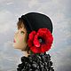 wool hat "Carmen". Hats1. FeltHouse (Irina). Online shopping on My Livemaster.  Фото №2