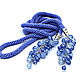 Lariat 'Forget-me-not', bead harness, blue, blue. Lariats. Beaded jewelry. My Livemaster. Фото №6