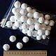 Balls 2 cm (50 pieces) foam, The basis for floristry, Permian,  Фото №1