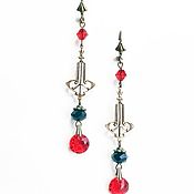 Украшения handmade. Livemaster - original item Classic Vivaldi earrings with Swarovski crystals. Handmade.