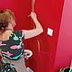 Роспись в детской "Гарри Поттер. Метла Нимбус 2000". Декор. Жанна Демидова (Jandemi). Ярмарка Мастеров.  Фото №6