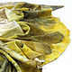 Necklace 'Autumn leaves' - silk-wool, Nuno, EcoPrint. Wraps. studiya. My Livemaster. Фото №5