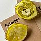 Заказать Коллекция Полудрагоценные фрукты, брошь «Лимон». Artefact_Ann (уникальные подарки). Ярмарка Мастеров. . Брошь-булавка Фото №3