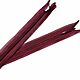 Молния японская потайная YKK 25 см, бордовая , винная, вишневая молния. Молнии. Фурнитура Италии (furnitura-italii). Интернет-магазин Ярмарка Мастеров.  Фото №2