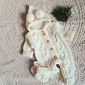 knitted cardigan for baby 