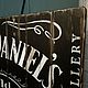 Панно деревянное Jack Daniel’s whiskey. Картины. Los'-Studio. Интернет-магазин Ярмарка Мастеров.  Фото №2