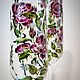 Order Glasses 'Delicate Roses' with stained glass painting (Pair). vitrazhnaya-rospis (vitrazhnaya-rospis). Livemaster. . Wine Glasses Фото №3