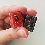 Куклы и игрушки handmade. Livemaster - original item Russian classical literature miniature books with quotes. Handmade.