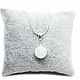 Silver pendant with moonstone 'Moon' 925. Pendants. Author studio Kamelya - Polina. My Livemaster. Фото №4