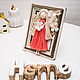 Copy of Macrame doll in photo frame 15/20. Interior doll. Textile Shop Natalya. My Livemaster. Фото №9