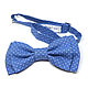 Bow tie blue polka dot. Ties. Super Bow Ties. Online shopping on My Livemaster.  Фото №2