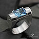 Ring with Topaz Business lady (Topaz, silver). Rings. jewelart. Online shopping on My Livemaster.  Фото №2