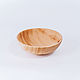 Order Wooden plate deep cedar wood (19 cm) T81. ART OF SIBERIA. Livemaster. . Plates Фото №3