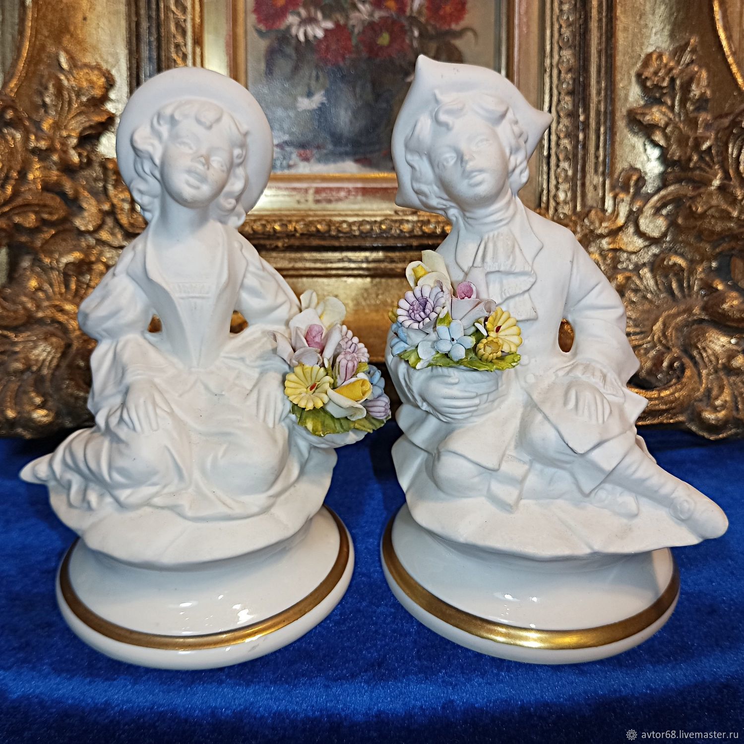 Винтаж: Capodimonte.Marcolin.Дети.Мальчик.Девочка.Статуэтка.Италия купить в  интернет-магазине Ярмарка Мастеров по цене 6299.1 ₽ – TWYZWRU | Статуэтки  винтажные, Тамбов - доставка по России