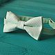 Tie Care / light green bow tie in polka dot, Ties, Moscow,  Фото №1