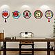 'Juego de platos de pared de estilo chino - pintado a mano. Plates. Art by Tanya Shest. My Livemaster. Фото №4