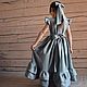 Муслиновое платье детское в пол+бант в подарок/ cotton dress for girls. Платье. Huggeline. Интернет-магазин Ярмарка Мастеров.  Фото №2