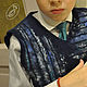 The schoolboy vest BLUE for boy. Vests. Decolesya. Online shopping on My Livemaster.  Фото №2