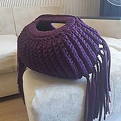 Сумки и аксессуары handmade. Livemaster - original item bag-Torba: Bag made of knitting yarn. Handmade.