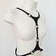 Women's black belt with inserts 'grace'. Harness for role-playing games. ISY MO. Online shopping on My Livemaster.  Фото №2