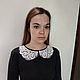 Заказать Воротничок кружевной " Малыш". Наталья (natalie-kruzevo). Ярмарка Мастеров. . Воротнички Фото №3