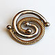 Vintage gold and silver tone brooch, Vintage brooches, St. Petersburg,  Фото №1